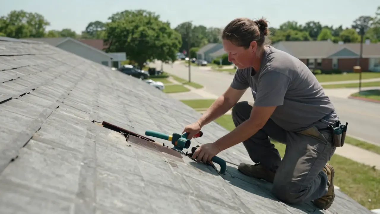 Storm and Hurricane Damage Leak Repair in Baytown, Texas: professional performing Storm and Hurricane Damage Leak Repair for